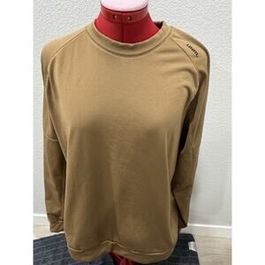 UNRL Men’s Large Pullover Sweatshirt Color Camel Outdoor Luxury